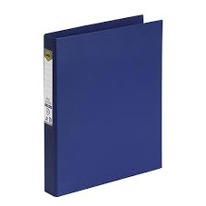 Binder Marbig A4 Pe 2 D-Ring 25Mm Blue