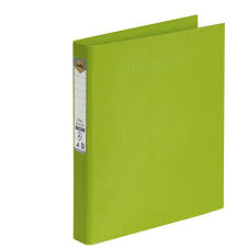 Binder Marbig A4 Pe 2 D-Ring 25Mm Lime