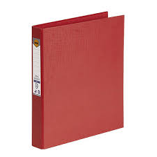 Binder Marbig A4 Pe 2 D-Ring 25Mm Red