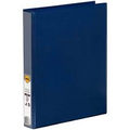 Marbig Binder Insert A4 Clearview 2 D-Ring 25mm Blue