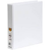 Binder Insert Marbig A4 Clearview 4 D-Ring 38mm White