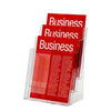 Esselte Brochure Holder A4 3 Tier Freestanding