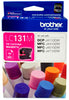 Brother LC131M DCPJ152W/172W/552DW/752DW MFCJ245/J470DW/J475DW/J650DW/J870DW Magenta Ink Cartridge 300pg