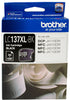 Brother LC137XL DCPJ4110DW/MFCJ4410DW/J4510DW/J4710DW Black Ink Cartridge 1.2k