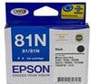 Epson 81N R290/R390/RX590/RX610/RX690 High Yield Black Ink Cartridge