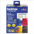 Brother LC67 Photo Value Pack DCP185C/385C/395CN MFC490/790