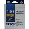 Epson 140 Extra HY Ink Value Pack Stylus NX635/Workforce 60/545/625/630/633/645/840/845/3520/3530/7010/7510/7520/3540