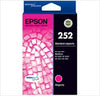 Epson 252 WorkForce 3620/3640/7610/7620 Magenta Ink Cart 250pg