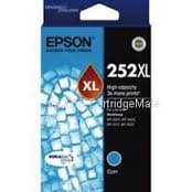 Epson 252XL WorkForce 3620/3640/7610/7620 CYAN HY Cart 1100pg