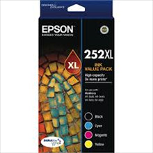 Epson 252 4 Ink High Yield Value Pack