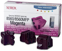 Fuji Xerox/Tektronix Phaser 8560 Magenta 3 Pack C/Stix