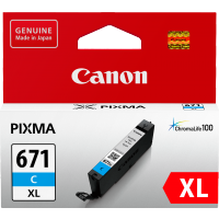 Canon CLI671XL Cyan Ink Cart - 645 pages