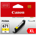 Canon CLI671XL Yellow Ink Cart - 645 pages