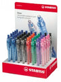 Pen Stabilo Bp 308 Retract 0.3Mm Asst Disp