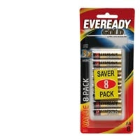 Battery Eveready Gold A91 Aa8