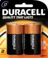 Battery Duracell Alk D Bp2