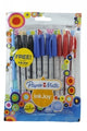 Pen Papermate Inkjoy 100St Assorted Business Colours Pk10 With Bonus Stylus