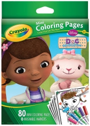 Activity Mini Travelling Kit Crayola Disney Doc Mcstuffins