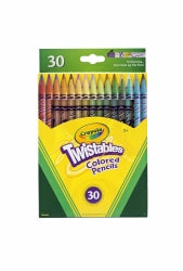 Pencil Coloured Crayola Twistable Pk30