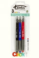 Pen Texta Bp 1.0Mm Retractable Pk3