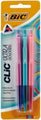 Pen Bic Clic Ultra Colours Asst B / P 3