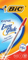 Pen Bic Cristal Easy Glide Red Bx50