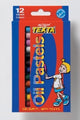 Crayons Texta Oil Pastels Large Pk12