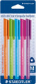 Pen Staedtler Bp Stick Ice 432 Triangular Asst Crd5