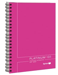 Note Book Spirax A5 Platinum 405P  Pink 90Gsm 101P