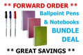 Notebook Spirax A4 P304 And A5 P305 + Artline 8210 Pens Bundle