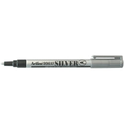 Marker Artline 990Xf Permanent 1.2Mm Bullet Nib Silver