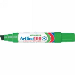 Marker Artline #100 Chisel Tip Green