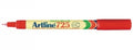 Marker Artline 725 Permanent Fine Point Red