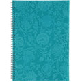 Note Book Spirax A5 Pp 531 Flocked Aqua