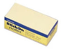 Stick On Notes B/Tone 50X76 Yellow Pk12