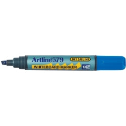 Marker Whiteboard Artline 579 5Mm Chisel Nib Blue