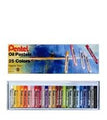 Pastels Pentel Oil Round Stick 25'S