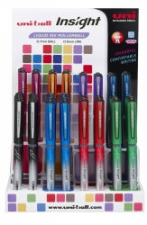 Pen Uni Rb Insight Ub2114D 0.7Mm Assorted Display