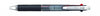 Pen Uni Rb Jetstream Sxe Retractable 3 Colours 0.7Mm Black Barrel