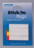 Stick On Flags B/Tone 14X76 4 Col