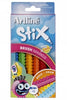 Markers Brush Artline Stix Pack 6 Assorted Colours