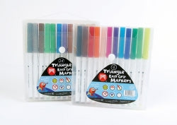 Marker Micador Triangular Asst Cols Pk24