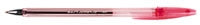 Pen Bic Crystal Gel Med Red