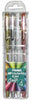 Pen Pentel Rb Hybrid Gel Grip Metallic Wlt 4 (Gld, Sil, Wht, Brz