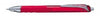 Pen Pentel Rb Hyberg  Kl257 Gel Retract Grip Red