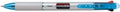 Pen Pentel #375A B/P 3 Colour Rolly Sky Blue Barrel