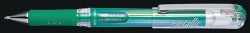 Pen Pentel Rb Hybrid Gel Grip Del Metallic Green