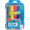 Pencils Coloured Maped Color'Peps 12'S Plus Sharpener, Eraser & Lead