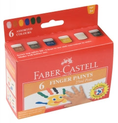 Paint Finger Faber 6 Cols