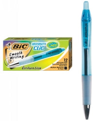 Pen Bic Intensity Clic Gel Ink Blue Barrel